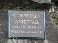 Kjosfossen Waterval
