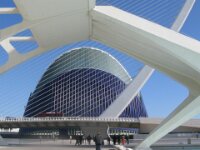 Valencia per fiets - Ciudad de las Artes y Ciencias 028